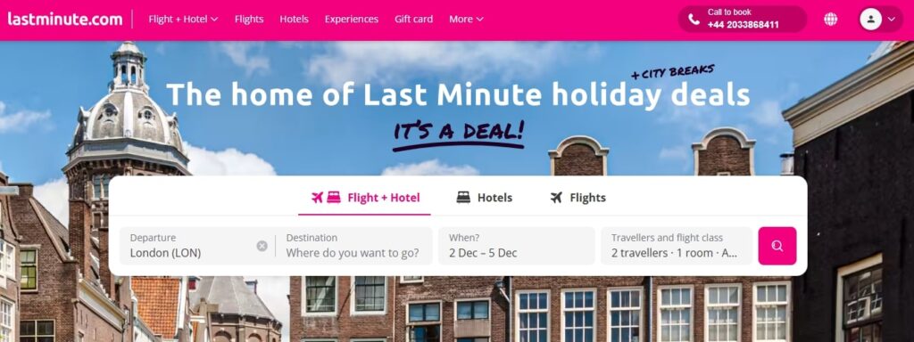 Transforming Travel Sectors with Custom Website Development Solutions (LastMinute) - ColorWhistle