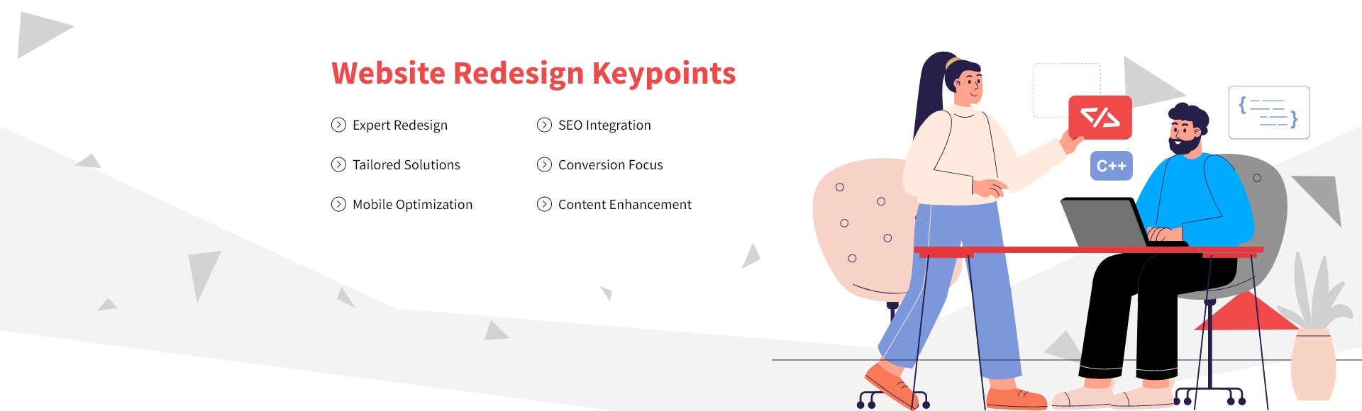 Website Redesign Keypoints
