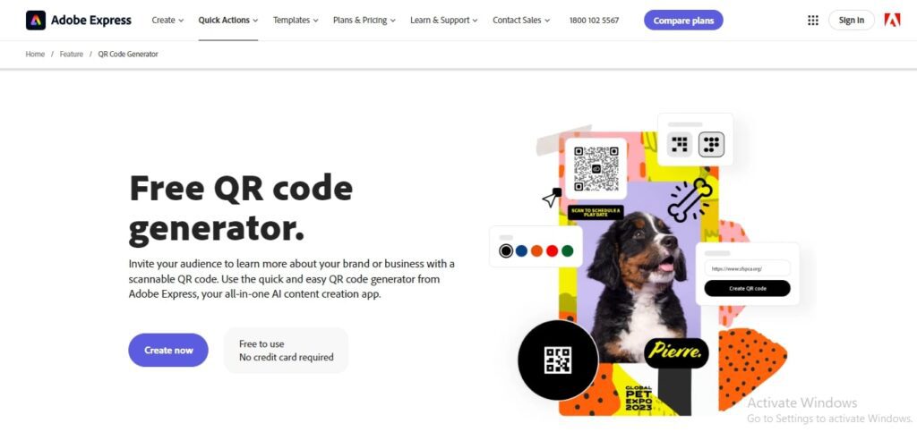 Best Free QR Code Generators for 2024 (Adobe Express) - ColorWhistle