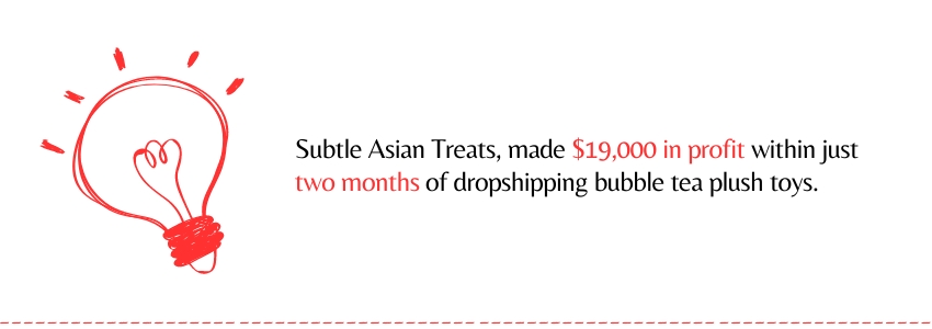 Shopify dropshipping success story (Subtle Asian treats) - ColorWhistle