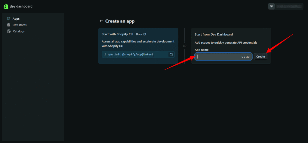 Guide to Access Shopify API (Enter app developer's email address) - ColorWhistle