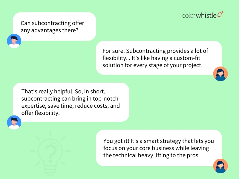 Questions to Ask Before Subcontracting Your Website Services (FAQ 3) - ColorWhistle