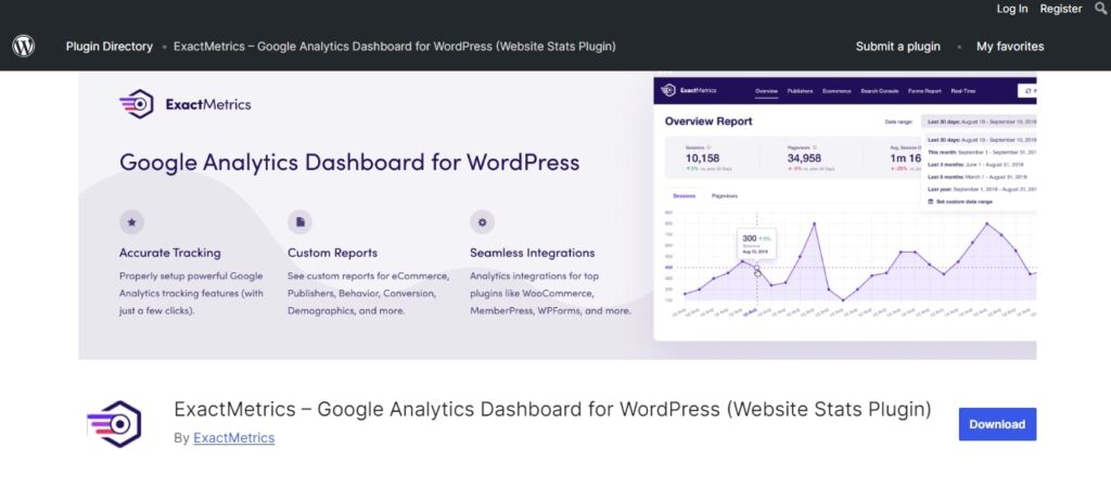 Essential WordPress Plugins for SaaS Websites (Exact Metrics) - ColorWhistle