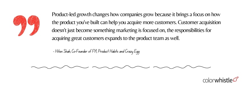 An Introduction to Product-Led Growth (PLG) for SaaS Companies(FYI) - ColorWhistle