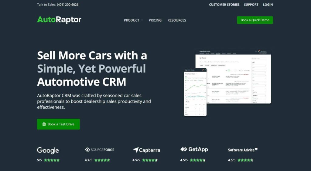 Best Automotive CRM Software On The Market - AutoRaptor - Colorwhistle