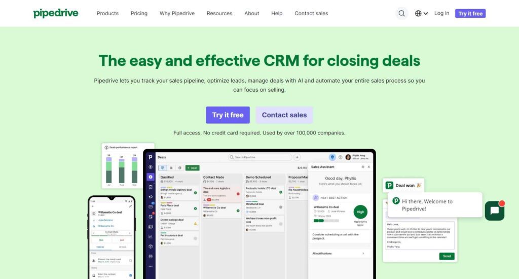 Best Automotive CRM Software On The Market - Pipedrive - Colorwhistle