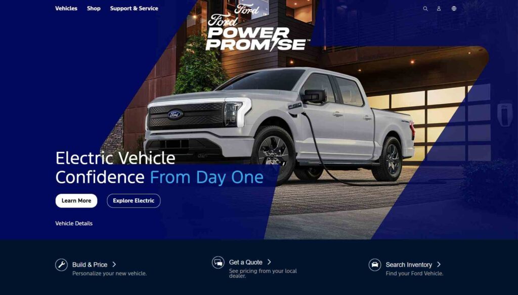 Upgradeable Web Solutions for the Automotive Industry in 2025 - (Ford) - ColorWhistle