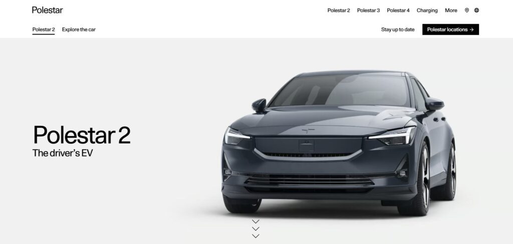 Upgradeable Web Solutions for the Automotive Industry in 2025 - (Polestar) - ColorWhistle