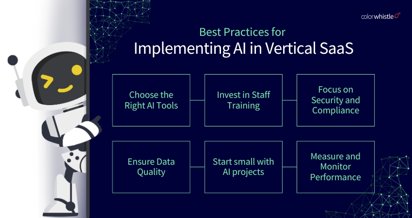 Best Practices for Implementing AI in Vertical SaaS - ColorWhistle