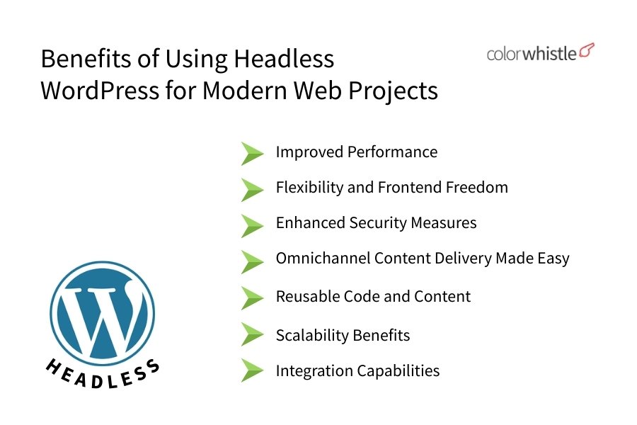 Benefits of Using Headless WordPress for Modern Web Projects - ColorWhistle