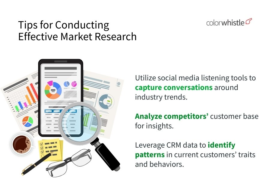 Tips for Conducting Effective Market Research - ColorWhistle - ColorWhistle