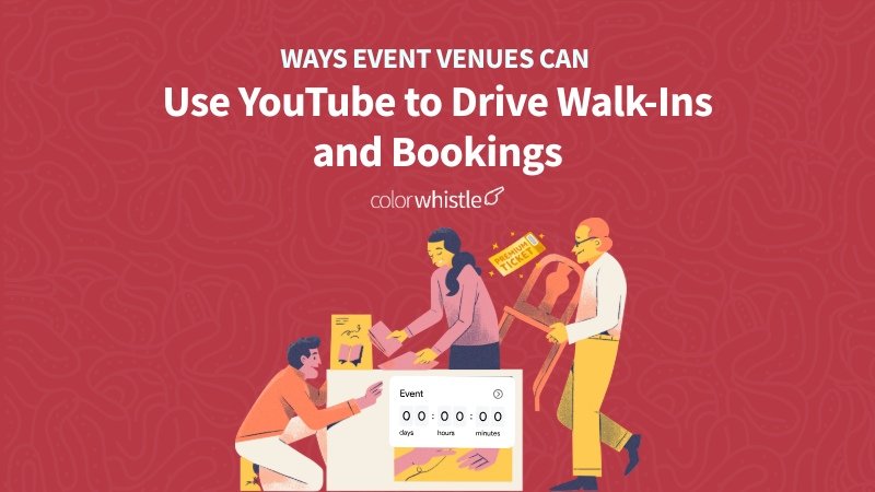 Ways Event Venues Can Use YouTube to Drive Walk-Ins and Bookings