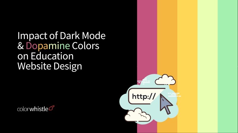 Impact of Dark Mode and Dopamine Colors on Education Website Design