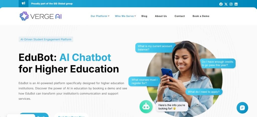 AI Chatbots Guide for Colleges (VergeAI) - ColorWhistle