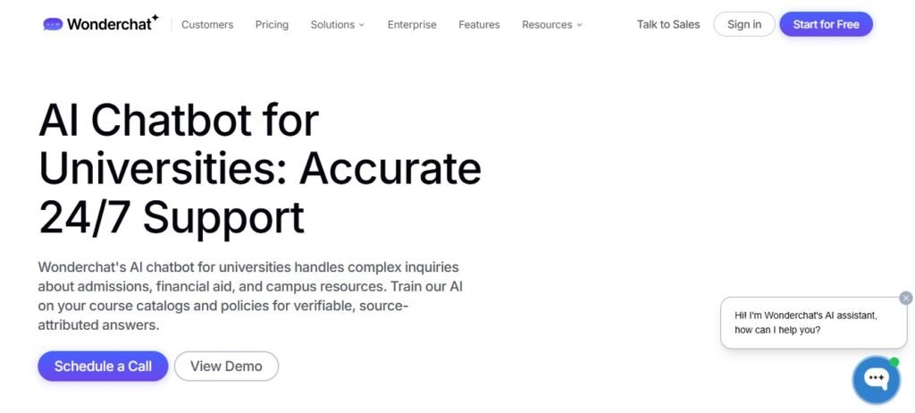 AI Chatbots Guide for Colleges (WonderChat) - ColorWhistle
