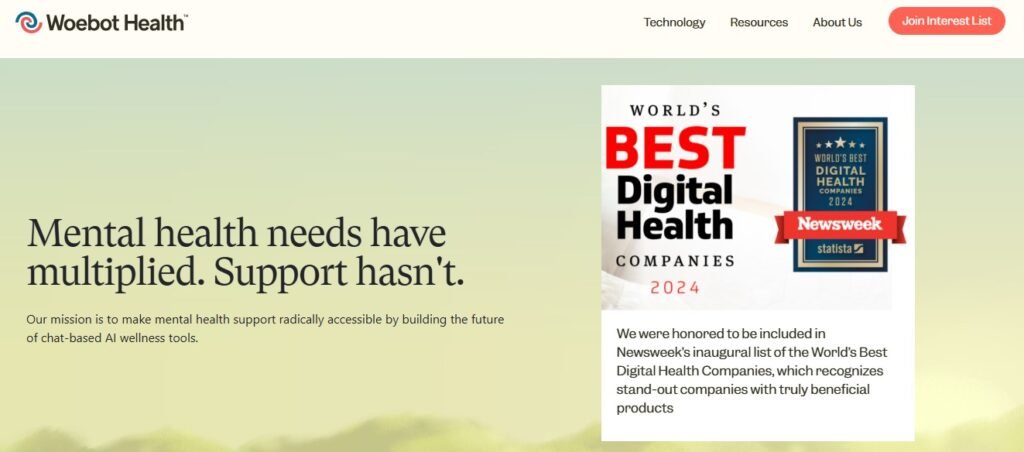 AI Chatbots for Mental Health Professionals (Woebot Health) - ColorWhistle