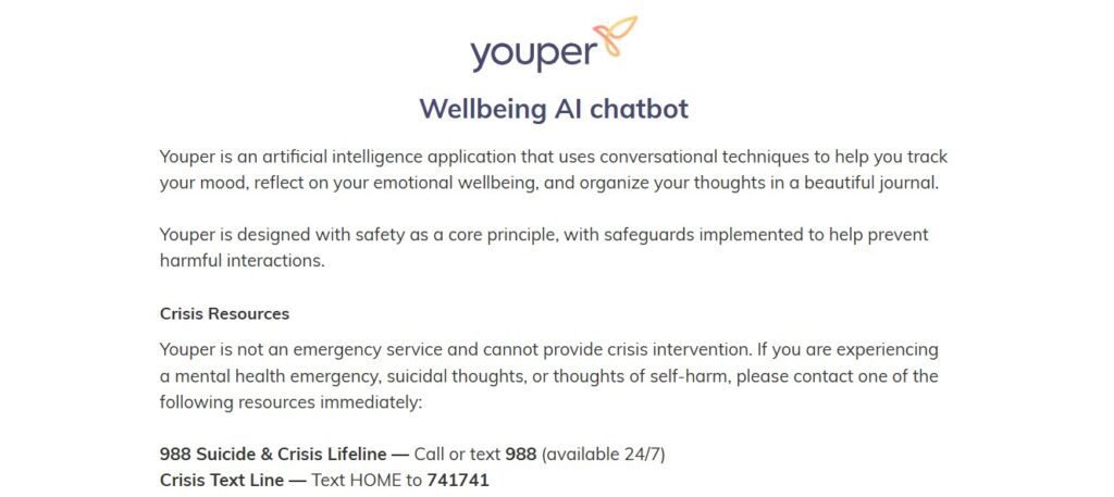 AI Chatbots for Mental Health Professionals (Youper) - ColorWhistle