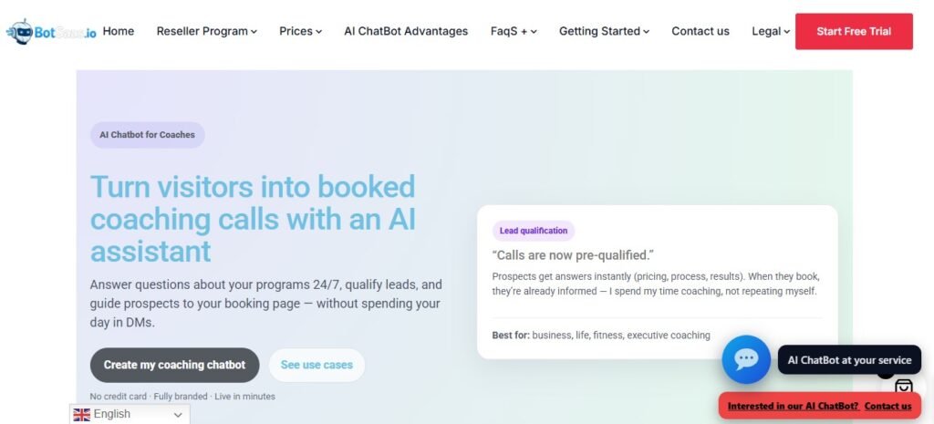 AI Chatbots for Professional Coaches A Curated Guide for Practitioners and Builders (BotSaas)- ColorWhistle