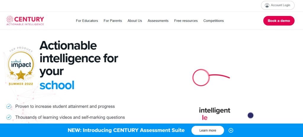AI-Powered Tools & Chatbots for School Education (CENTURY TECH) - ColorWhistle