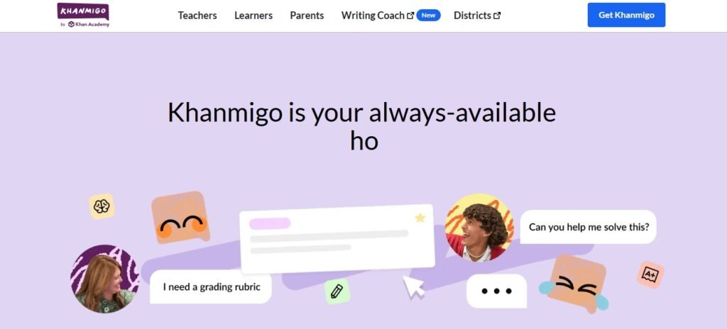 AI-Powered Tools & Chatbots for School Education (Khanmigo - Khan Academy) - ColorWhistle