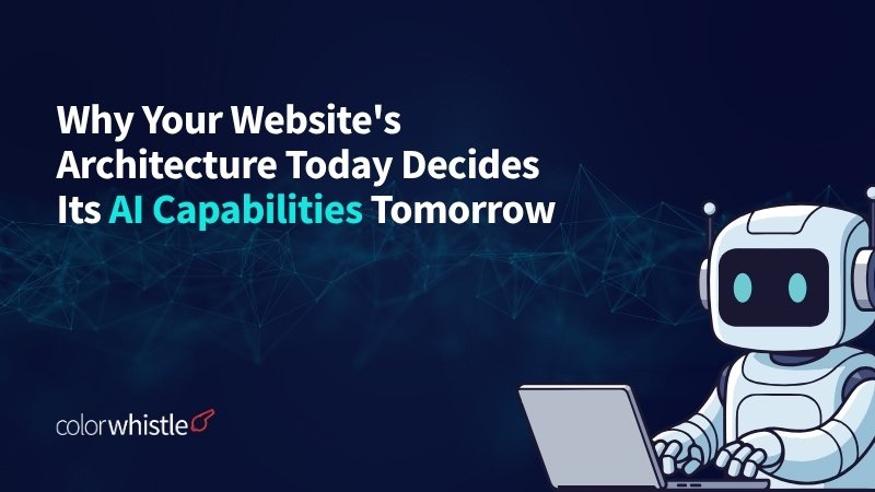 Why Your Website's Architecture Today Decides Its AI Capabilities Tomorrow - ColorWhistle