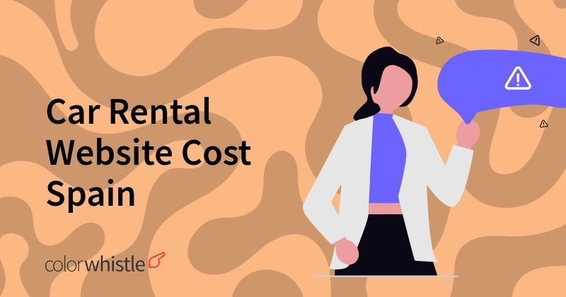Car Rental Website Cost Spain