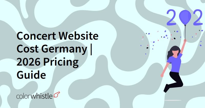 Concert Website Cost Germany | 2026 Pricing Guide