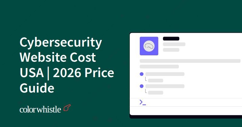 Cybersecurity Website Cost USA | 2026 Price Guide