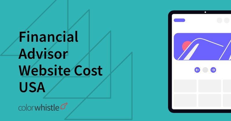 Financial Advisor Website Cost USA
