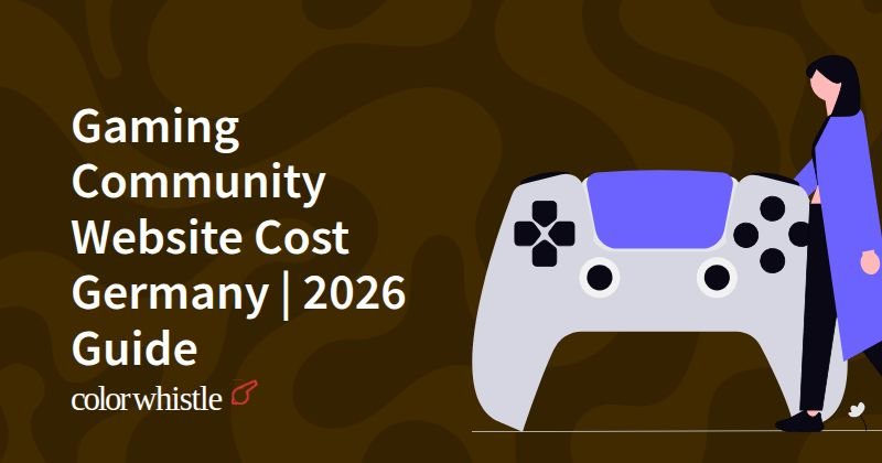 Gaming Community Website Cost Germany | 2026 Guide