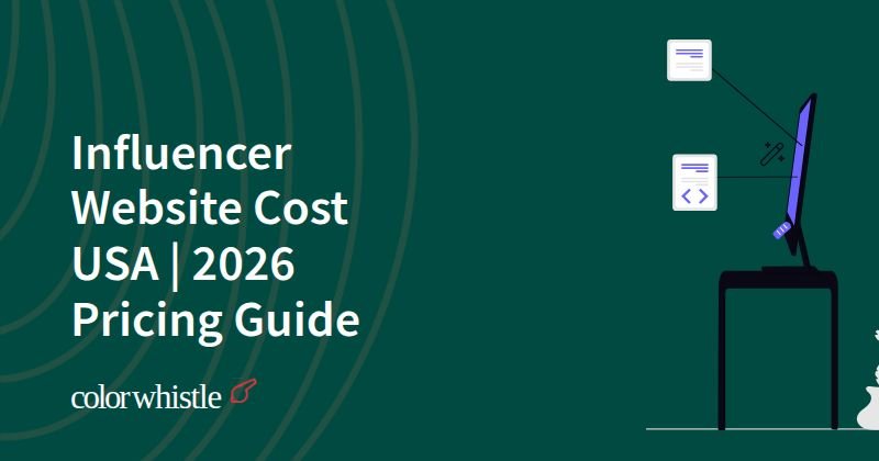 Influencer Website Cost USA | 2026 Pricing Guide