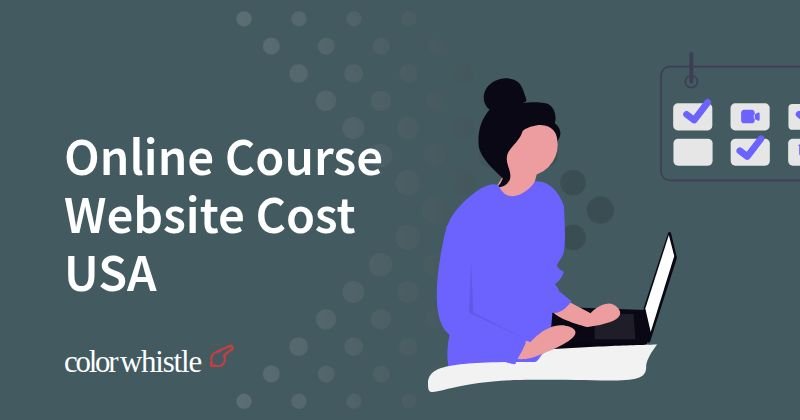 Online Course Website Cost USA