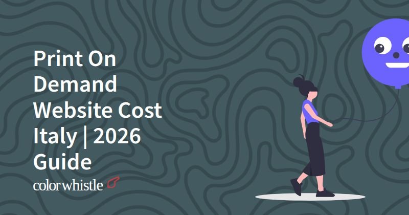 Print On Demand Website Cost Italy | 2026 Guide