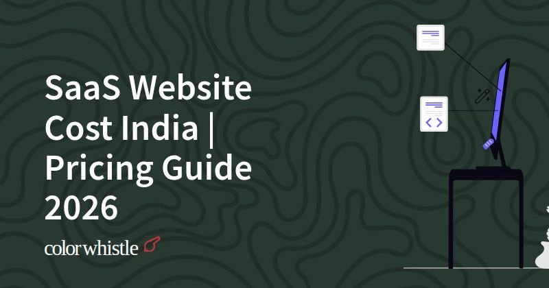 SaaS Website Cost India | Pricing Guide 2026