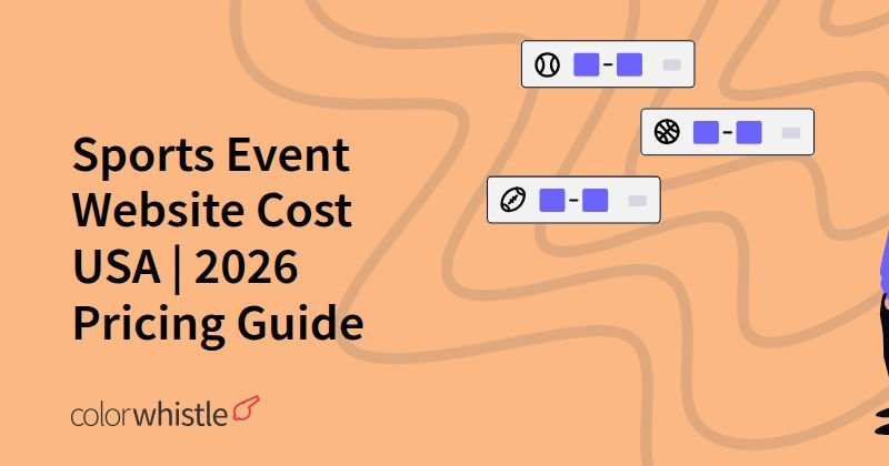 Sports Event Website Cost USA | 2026 Pricing Guide