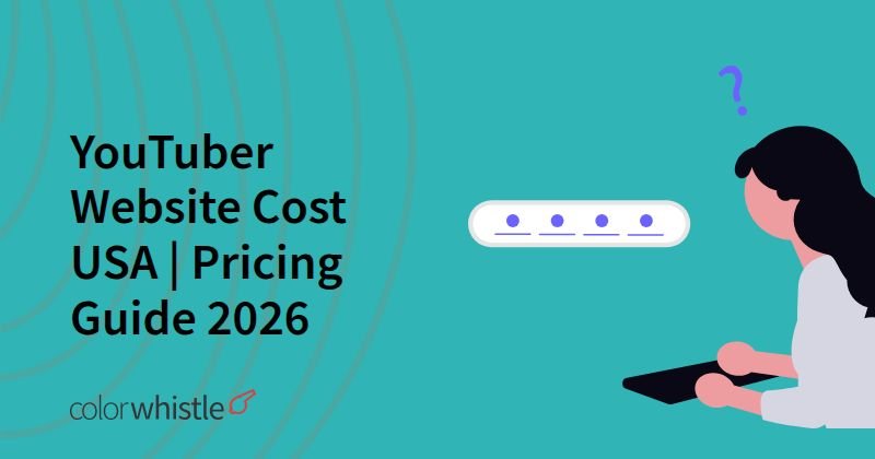 YouTuber Website Cost USA | Pricing Guide 2026