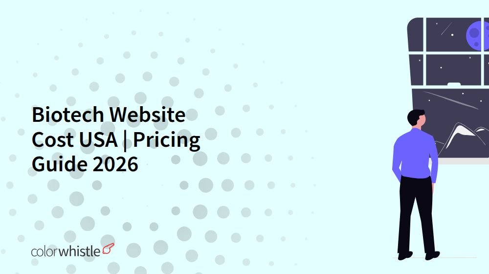 Biotech Website Cost USA | Pricing Guide 2026