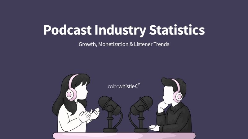 Podcast Industry Statistics: Growth, Monetization & Listener Trends 