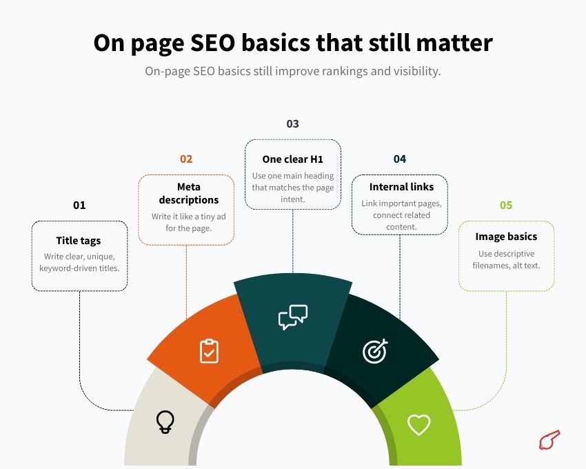 AEO & SEO Basic Website Setup Guide (On page SEO basics that still matter) - ColorWhistle