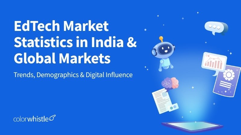 EdTech Market Statistics in India & Global Markets - Growth and Investment Trends - ColorWhistle