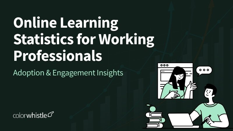 Online Learning Statistics for Working Professionals: Adoption & Engagement Insights